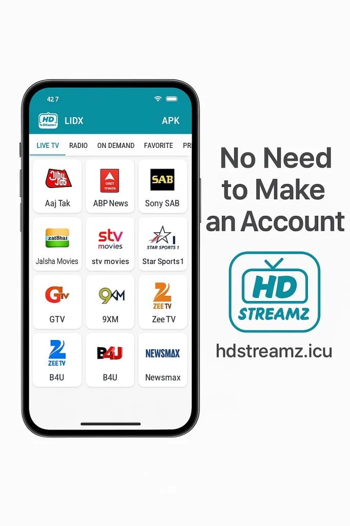 hd streamz Apk