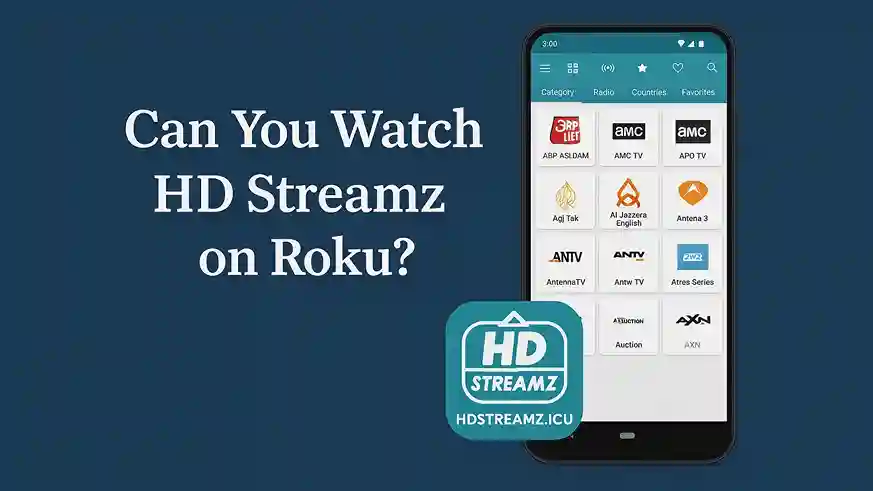 Can You Watch HD Streamz on Roku