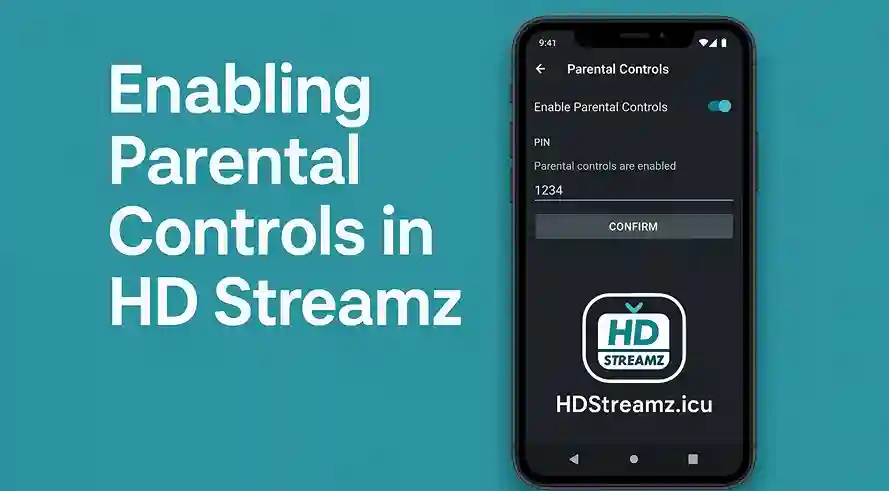 Enabling Parental Controls in HD Streamz