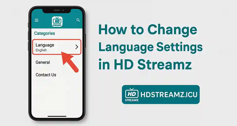 How to Change Language Settings in HD Streamz
