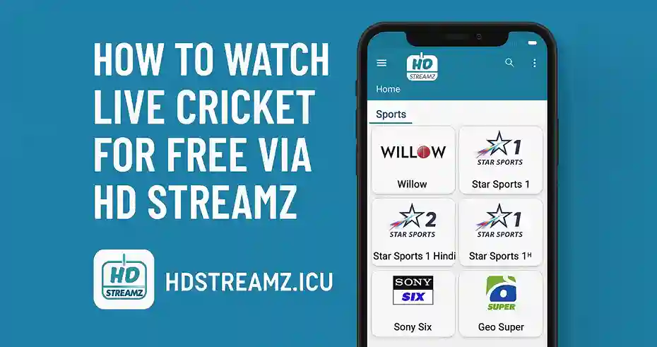 How to Watch Live Cricket for Free via HD Streamz