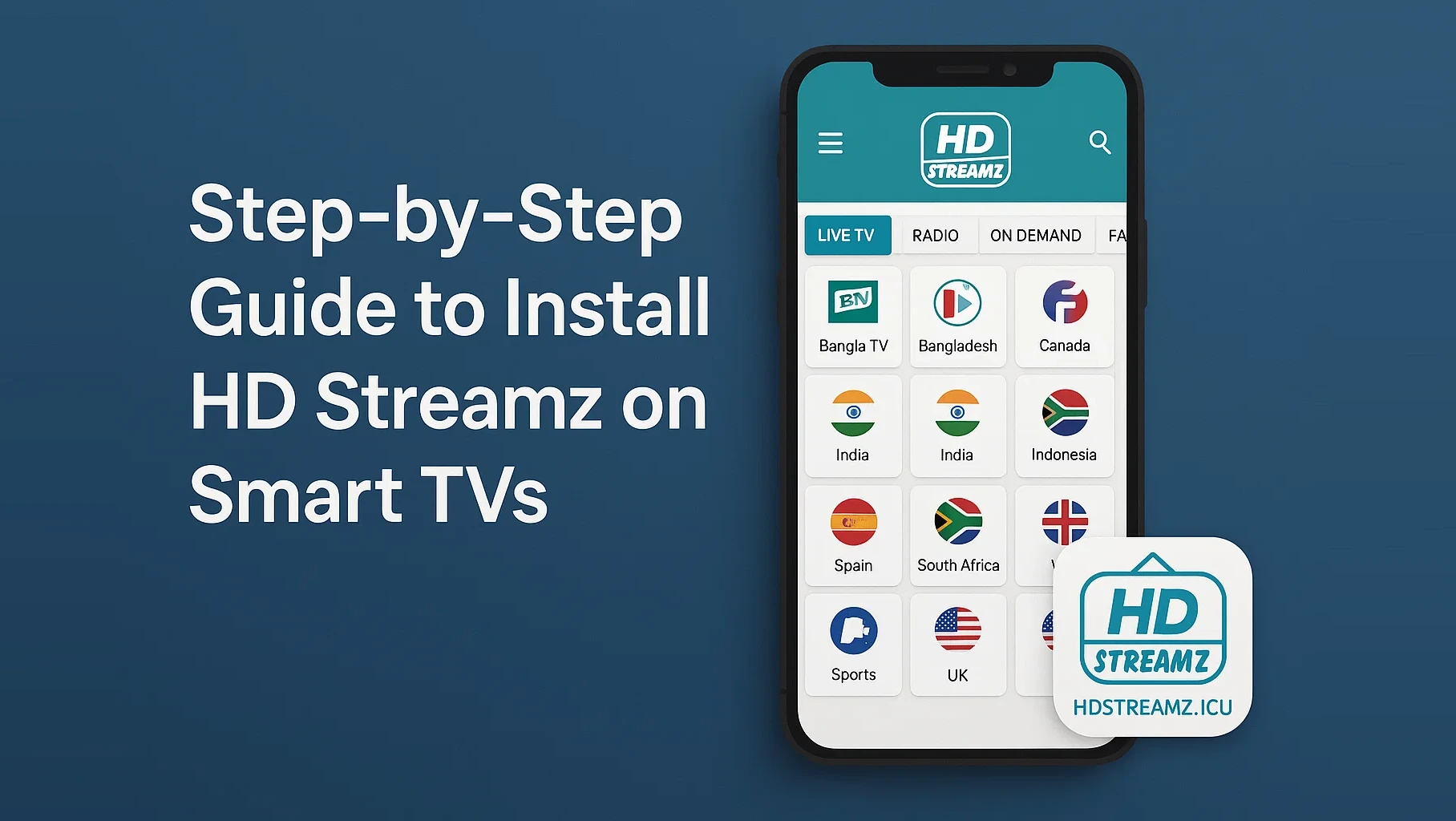Step-by-Step Guide to Install HD Streamz on Smart TVs