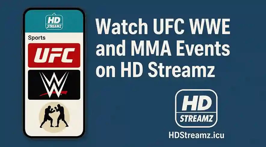 Watch UFC WWE and MMA Events on HD Streamz
